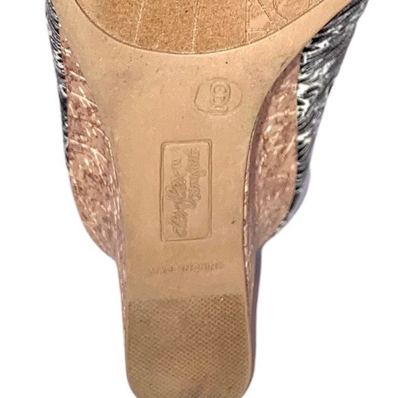 Deflex Comfort Floral Wedges Size 9 - Picture 7 of 7